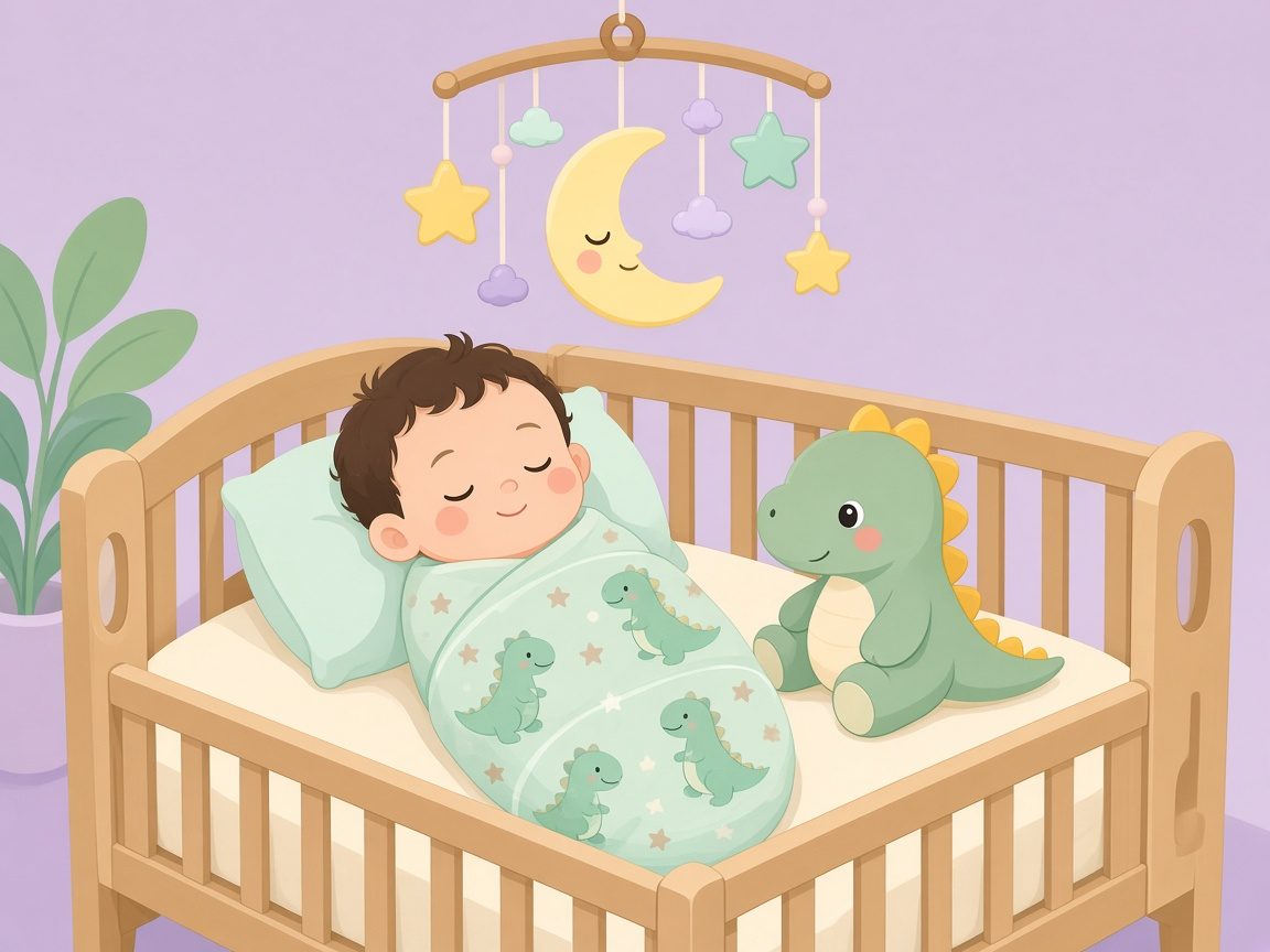 Day one, already with her dino